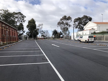 Glenferrie Road car park entrance