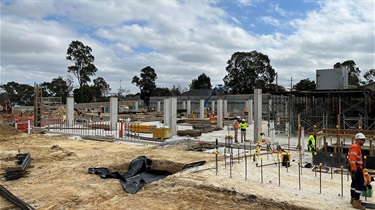 Car-park-suspended-slab-columns