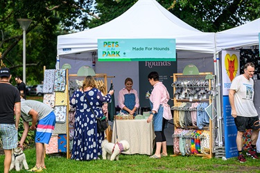 Pets in the Park event