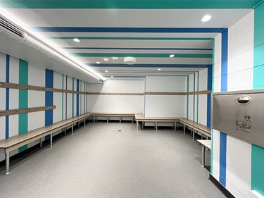 Harold Holt changeroom upgrade