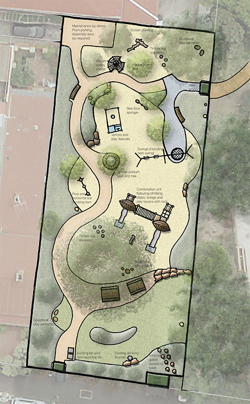 Lumley playground design