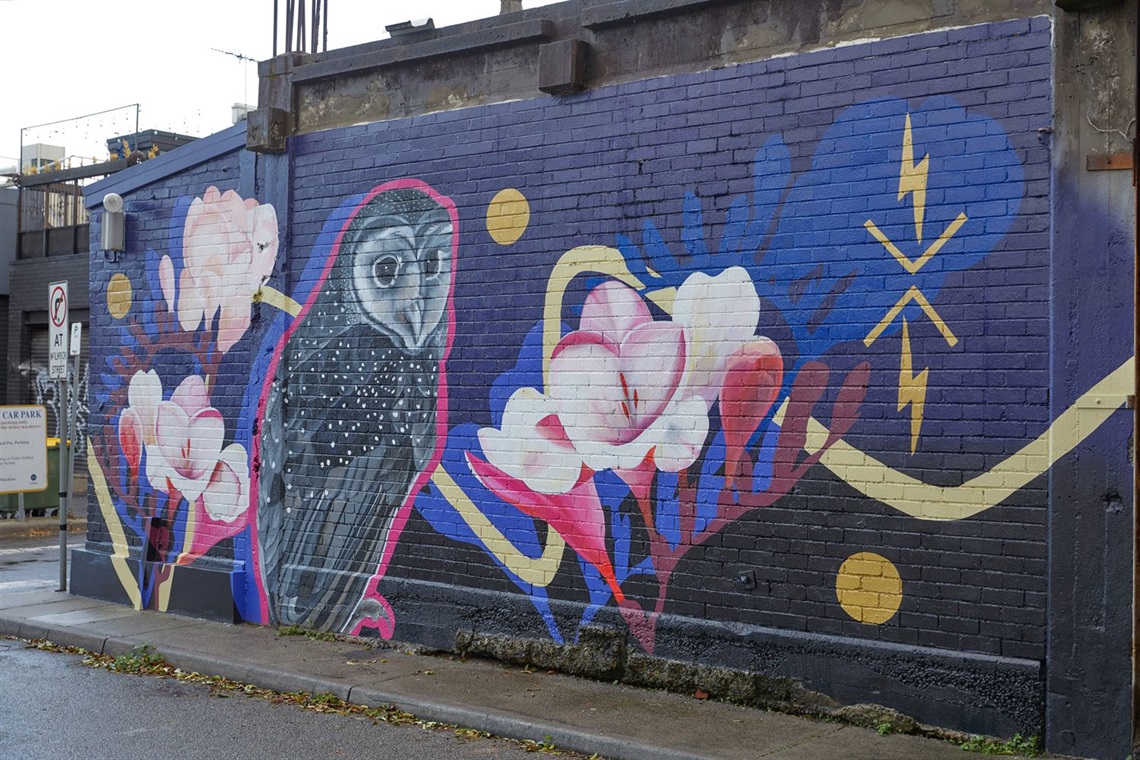 Mural by Melanie Caple