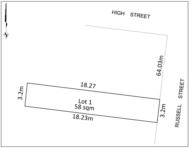 Notice of intention to discontinue road and sell land