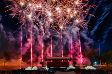 Fireworks at Como Park