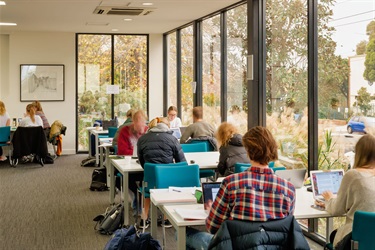 Malvern Library study area